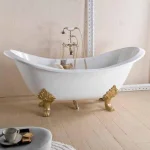 Ванна чугунная Gaia Antique отдельностоящая 180x77x79, белый (VRG1940BI) - Фото 1