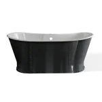 Ванна чугунная Gaia Eiffel отдельностоящая 170x68x69.5, лакированная по RAL (VRG1970LC) - Фото 3