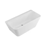 Ванна акрилова Radaway Gloria 170x75 см з ніжками і сифоном, R135L, білий (WA1-54-170x075U) - Фото 2