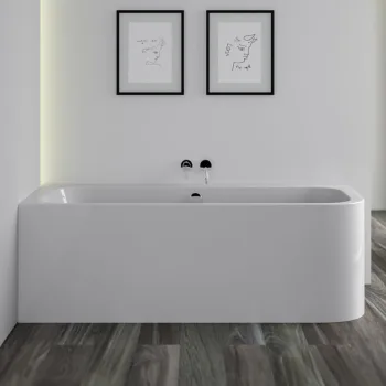 Ванна акриловая Knief Pure Right 180х80, белый глянцевый… - Фото №1