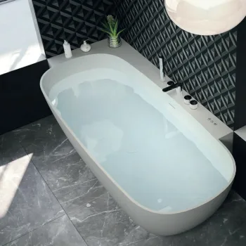 Ванна из искусственного камня Hafro Calle Oval 170х80… - Фото №1