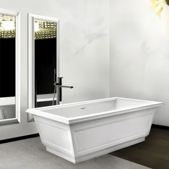 Ванна из искусственного камня Gessi Venti 20, Cristalplant,… - Фото №1