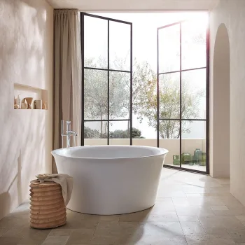 Ванна акриловая Duravit White Tulip 140х140, белая… - Фото №1