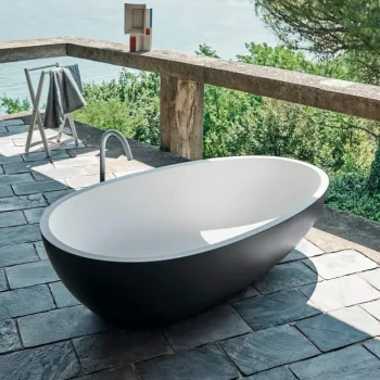 Ванна из искусственного камня Agape Spoon XL 180.9x97.2x49… - Фото №1