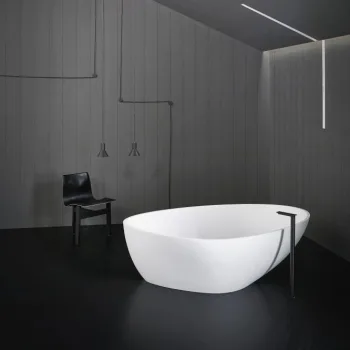 Ванна из искусственного камня Agape Drop 195х129х57.5… - Фото №1