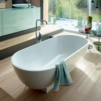 Ванна из минерального литья отдельностоящая BurgBad… - Фото №1