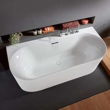 Ванна акриловая Villeroy&Boch Loop&Friends Oval, пристенная,… - Фото №1