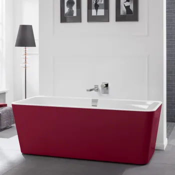 Ванна квариловая Villeroy & Boch Squaro, 180х80 (UBQ180SQE9W2V-01) - Фото №1