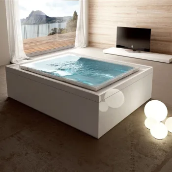 Ванна акриловая Treesse Fusion 230х180 с г/м, на каркасе… - Фото №1
