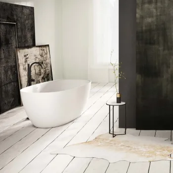 Ванна из искусственного камня Paa Bella 170x80 с сифоном,… - Фото №1