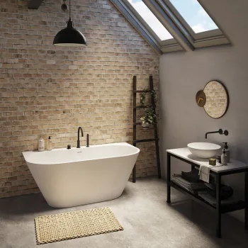 Ванна из искусственного камня PAA DECO WALL 166х81… - Фото №1