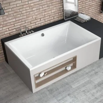 Ванна акрилова Radaway ITEA Lux 190x120 з ніжками… - Фото №1