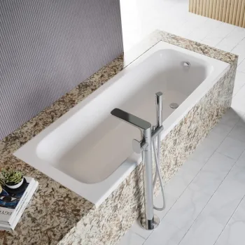 Ванна акрилова Radaway MIA 160x70 з ніжками + сифон… - Фото №1