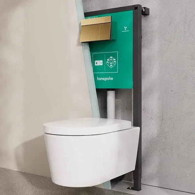 Инсталляция Hansgrohe iFrame Universal 1120 для подвесного унитаза (01022180) - Фото 2