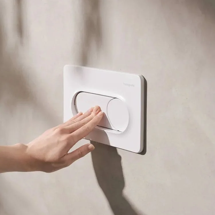 Клавиша смыва Hansgrohe iFrame Original S, Matt White (66002700) - Фото 2