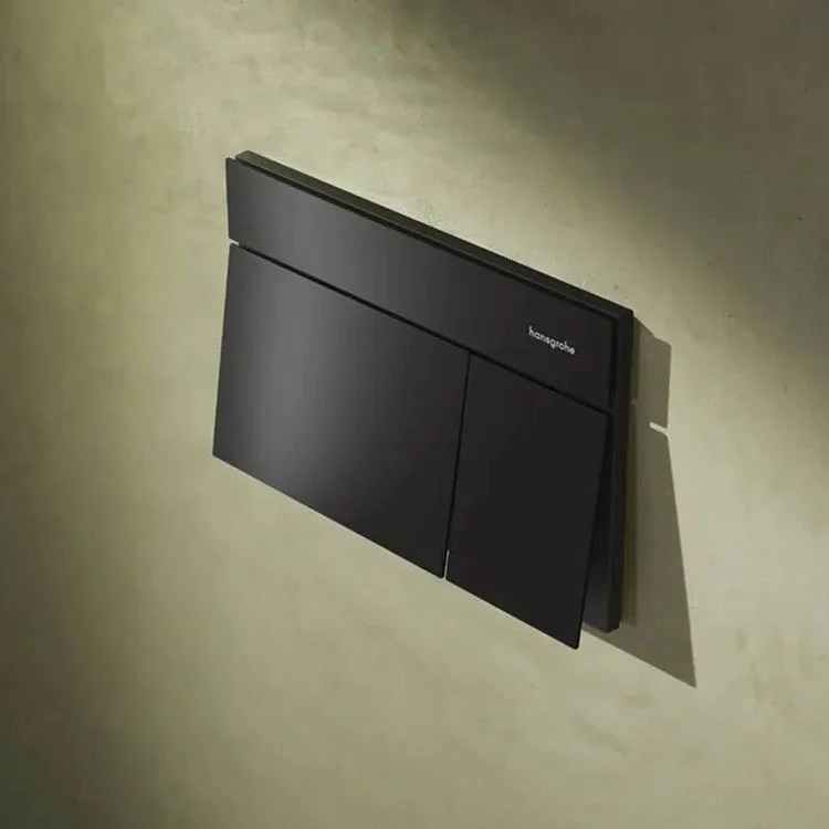 Клавиша смыва Hansgrohe iFrame Element E, Matt Black (66003670) - Фото 2