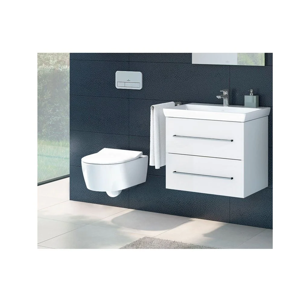 Клавиша смыва Villeroy & Boch ViConnect E 200, хром матовый (92249069) - Фото 3