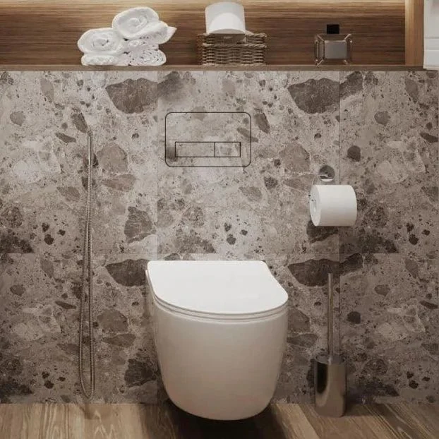 Клавиша смыва Edplit Discreet M2 CWT, скрытая, совместимая с TECE (E10008) - Фото 2