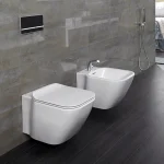 Клавиша смыва Noken Crystal Smart-line двойная, черная (100104500) - Фото 2