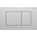 Клавіша змиву Geberit Sigma40 Square, нерж.сталь матова (115.629.FW.1) - Фото 1