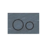 Кнопка змиву Geberit Sigma21, сланець Mustang/чорний хром (115.651.JM.1) - Фото 1