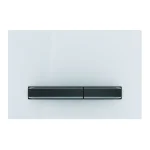 Клавиша смыва Geberit Sigma50, белый/черный хром (115.671.11.2) - Фото 1