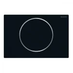 Кнопка змиву Geberit Sigma 10, чорний/матовий хром (115.758.14.5) - Фото 1