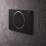Кнопка змиву Geberit Sigma 10, чорний/матовий хром (115.758.14.5) - Фото 2