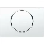 Кнопка змиву Geberit Sigma10, білий/хром глянець (115.758.KJ.5) - Фото 1