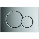 Клавиша смыва Geberit Sigma01, хром глянец (115.770.21.5) - Фото 1