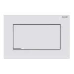 Смывная клавиша Geberit Sigma 30, белый/матовый хром (115.893.JT.1) - Фото 1