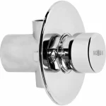 Смывное устройство для писуара Nofer 6/LM NORMAL PUSH, хром (07570.N) - Фото 1