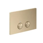 Клавиша смыва AXOR FlushPlate, Brushed Bronze (42530140) - Фото 1