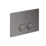 Клавиша смыва AXOR FlushPlate, Brushed Black Chrome (42530340) - Фото 1