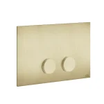 Клавиша смыва Gessi/Geberit Anello Sigma 8, Sigma 12, Brass Brushed PVD (54623-710) - Фото 1