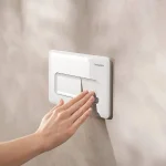 Клавіша змиву Hansgrohe iFrame Original Q, White Gloss (66001450) - Фото 2