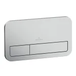 Клавиша смыва Villeroy & Boch ViConnect E 200, хром матовый (92249069) - Фото 1