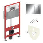 Комплект TECEbase (модуль+панель смыва TECEnow +крепления), 1120мм, (9240401+9400407+9200010) - Фото 1