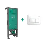 Інсталяція Hansgrohe iFrame Universal з клавішею iFrame Original Q, White (99001450) - Фото 1