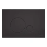 Клавиша смыва для унитаза Duravit Beta 120, Black Matt (WD5010031000) - Фото 1