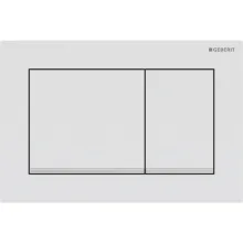 Клавіша Geberit Omega30, для подвійного змиву, білий… - Фото №1