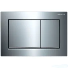 Клавиша смыва Geberit Omega30, хром глянец/матовый… - Фото №1