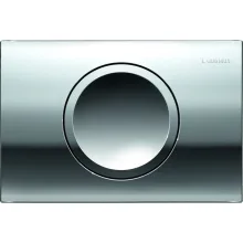 Клавиша смыва Geberit Delta11, хром глянцевый (115.120.21.1) - Фото №1