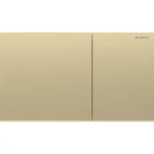 Змивна клавіша Geberit Sigma70: колір латуні / матовий,… - Фото №1
