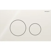 Клавіша змиву Geberit Sigma40 Round, подвійний змив,… - Фото №1