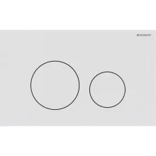 Клавіша змиву Geberit Sigma40 Round, подвійний змив,… - Фото №1