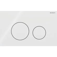 Клавіша змиву Geberit Sigma40 Round, подвійний змив,… - Фото №1