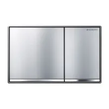 Клавиша смыва Geberit Sigma60, хром матовый (115.640.GH.1) - Фото №1