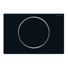 Клавиша смыва Geberit Sigma 10, черный/матовый хром… - Фото №1