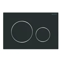 Клавиша смыва Geberit Sigma 20, черный/матовый хром… - Фото №1